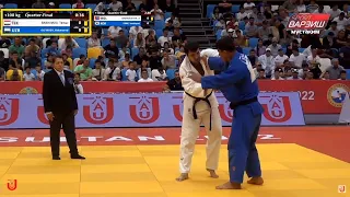 Temur RAKHIMOV – Bekmurod OLTIBOEV, +100kg, Quarter-Final, Asian Senior Championships 2022