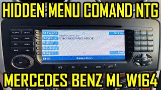 Mercedes Benz ML W164 Hidden Menu COMAND NTG