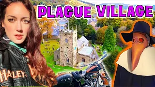 Exploring the Village of the Damned on my Harley Davidson