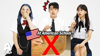 Koreans React To 'Things Never to Do in American high schools!'