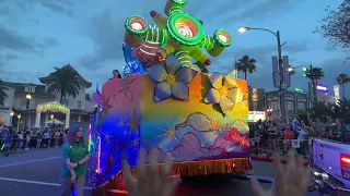 Universal Studios Orlando Mardi Gras Parade 2024