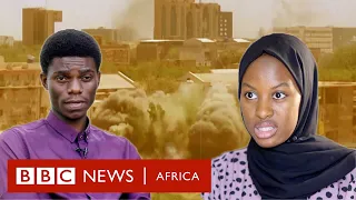 They loved studying in Sudan but war forced them to flee - BBC Africa