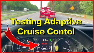 Testing Adaptive Cruise Control 2021 Jeep Wrangler 4xe