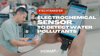 Electrochemical sensor to detect water pollutants #TechTransfer #COD @icmabCSIC