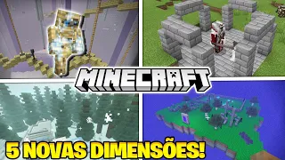 🔥 Multidimension Addon! ATUALIZOU O MELHOR ADDON DE DIMENSÕES PARA MINECRAFT PE 1.18!