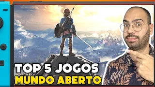 TOP 5 MELHORES JOGOS DE MUNDO ABERTO PARA O NINTENDO SWITCH! 🎮