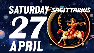 SAGITTARIUS ♐ A LOT OF MONEY IS COMING YOUR WAY🍀🤑 HOROSCOPE FOR TODAY APRIL 27