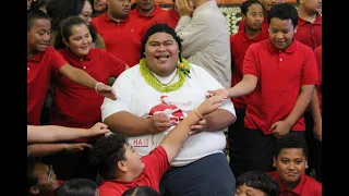 Iam Tongi Visits Mana Academy