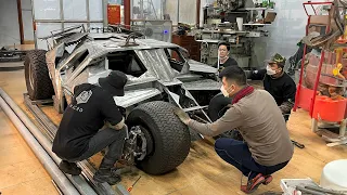 100 Days To Build The Fastest Batmobile In The World | Batman Car | The Dark Knight | Costs $500.000