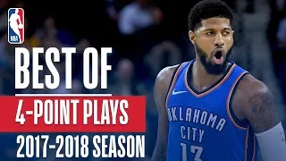 Best 4 Point Plays of the 2018 NBA Season!