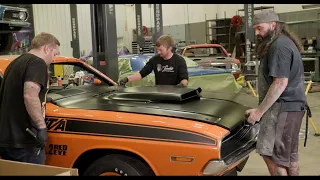 NEW NEW NEW EPISODE: FINAL WORK IS DONE ON THE SEMA 2022 CHALLENGER T/A HELLCAT REDEYE!