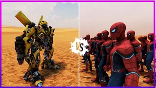 10 SpiderMan vs Bumblebee - UEBS