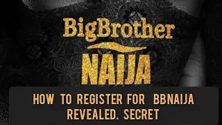 HOW TO GET INTO BIG BROTHER NAIJA (BBNAIJA) HOW TO APPLY, HOW TO REGISTER.. AUDITION PROCESS 😉😁👌👍