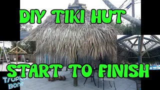 How to build a tiki hut