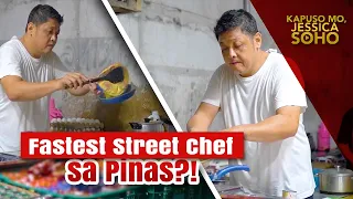 Fastest street chef in the Philippines?! | Kapuso Mo, Jessica Soho