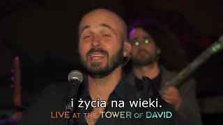 HINEH MA TOV (Psalm 133) LIVE at the TOWER of DAVID, Jerusalem // Joshua Aaron // (polish lyrics)