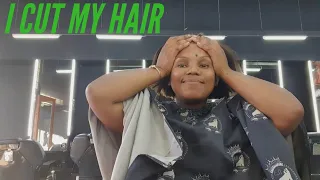 VLOG: I CUT MY HAIR! | LEGENDS BARBER EXPERIENCE | CAPE TOWN