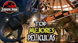 TOP 5: MEJORES PELÍCULAS DE JURASSIC PARK | RANKING DE LA PEOR A LA MEJOR