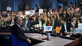 Владимир Путин на пресс-конференции рассказал, как можно избежать появления «обманутых дольщиков»