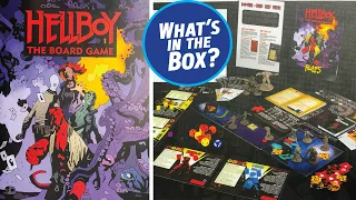 HELLBOY the Board Game Unboxing