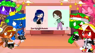 Rainbow Friends react to @YourMajestySophie vs @kimiasadventure in an outfit battle !!!