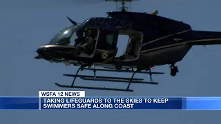 Taking lifeguards to the skies to keep swimmers safe along the coast