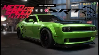Need for Speed Payback - Dodge Challenger SRT8 - Vehicle Customization