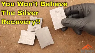 Smelting Pure Silver From Industrial Scrap