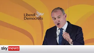 Lib Dem leader challenges party to 'tear down' Tory 'blue wall'