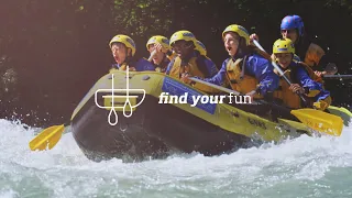 Find your FUN: ADRENALINE-PACKED FUN ON THE BEST RIVER IN EUROPE﻿﻿﻿﻿