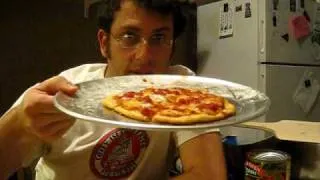 Scott Makes Matzo Pizza