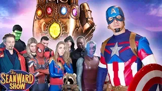 AVENGERS ENDGAME - Captain America Returns the Infinity Stones - Epic Parody! The Sean Ward Show