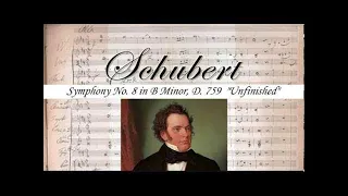 Schubert : Symphony No. 8 in B Minor, D. 759 "Unfinished" ( Incompiuta )