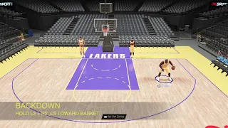 NBA 2K21 POST MOVES