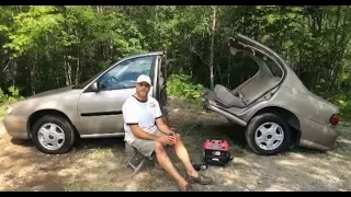 Cutting Car In Half With Harbor Freight Tools