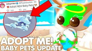 😱ADOPT ME BABY PETS UPDATE RELEASE DATE!👀 NEW BABY PETS 2023! +ALL INFO & CONCEPTS! ROBLOX