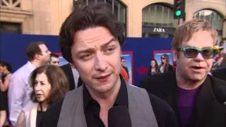 James McAvoy at Gnomeo and Juliet Premiere