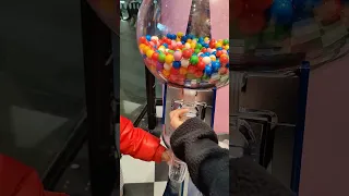 GIANT GUMBALL MACHINE #satisfying #asmrsounds #shorts