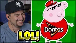 HOW!? - [YTP] Grandpa Pig Grows Doritos and Mountain Dew REACTION!