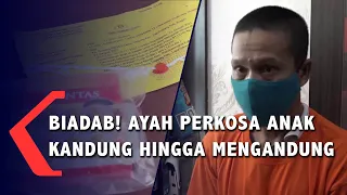 Biadab! Ayah Perkosa Anak Kandung Hingga Mengandung