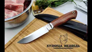Готовим с ножом Путник / Сталь М390
