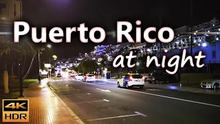 Puerto Rico at night / Gran Canaria, Spain / 4K HDR