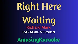 Right Here Waiting KARAOKE / Richard Marx