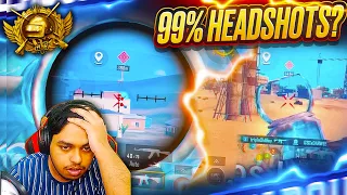 SHOCKING RANK 1 99% HEADSHOT Accuracy Fastest Sensitivity ICY PUBGM BEST Moments in PUBG Mobile