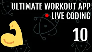 Building the Ultimate Workout App: Live Coding Session #10 | alot of learning of how GraphQl works 😭