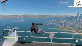 Watch Dogs 2 - Highest Dive Ever!