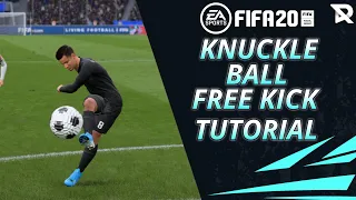 FIFA 20 | SKILL TUTORIAL - KNUCKLEBALL FREE KICK (WORKS IN FIFA 21)