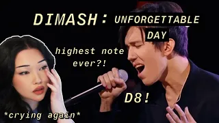 i fainted. 1ST DIMASH REACT “Unforgettable Day” @DimashQudaibergen_official
