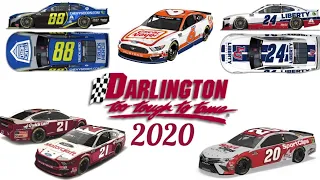 All Throwback Paint Schemes 2020 Darlington NASCAR Cup Series