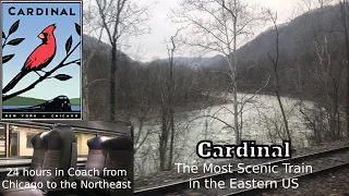 Riding Amtrak's Mighty Cardinal (in Coachclass) from Chicago to the Northeast!